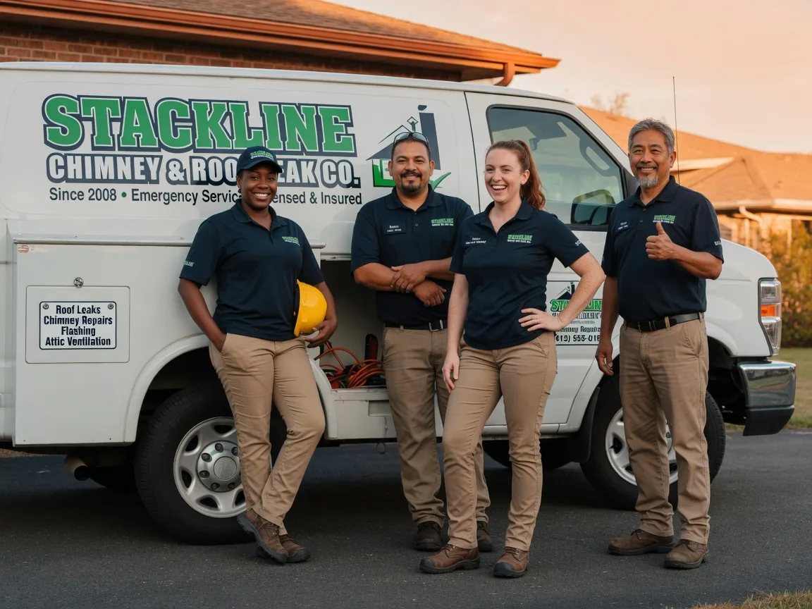 Chimney flashing repair company in Inwood, IA